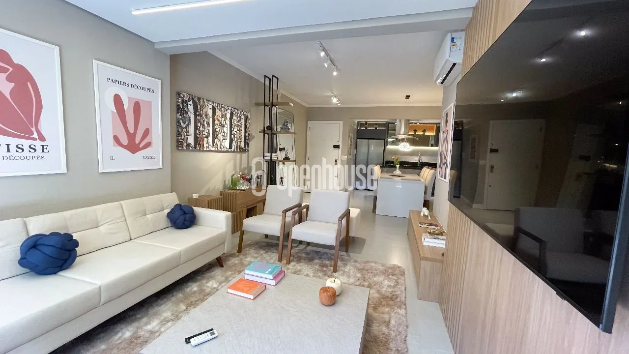 Apartamento Luxo 100m² 3 Dorms Mobiliado Completo